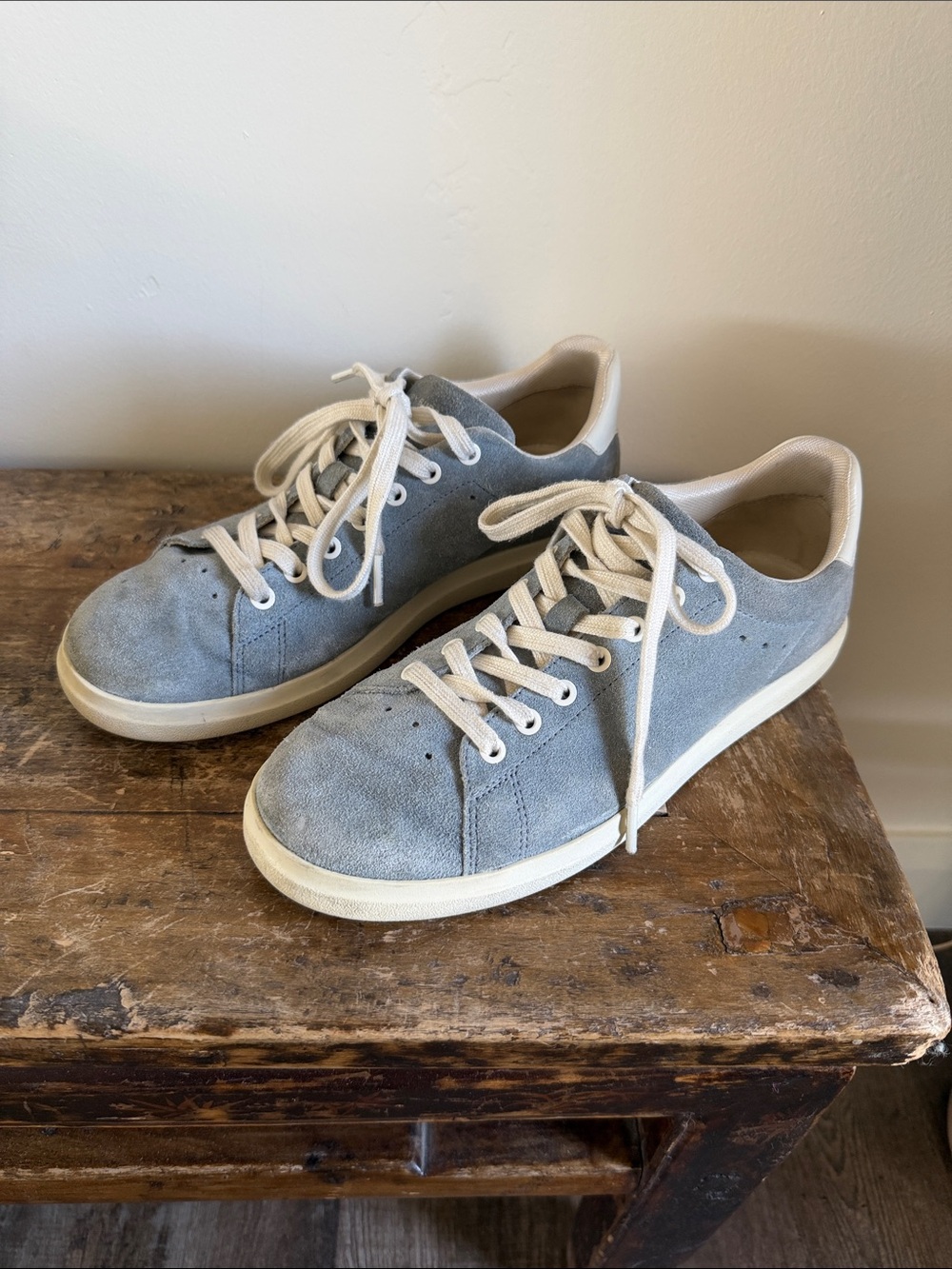 Tory Burch Blue Suede Sneakers Size 8